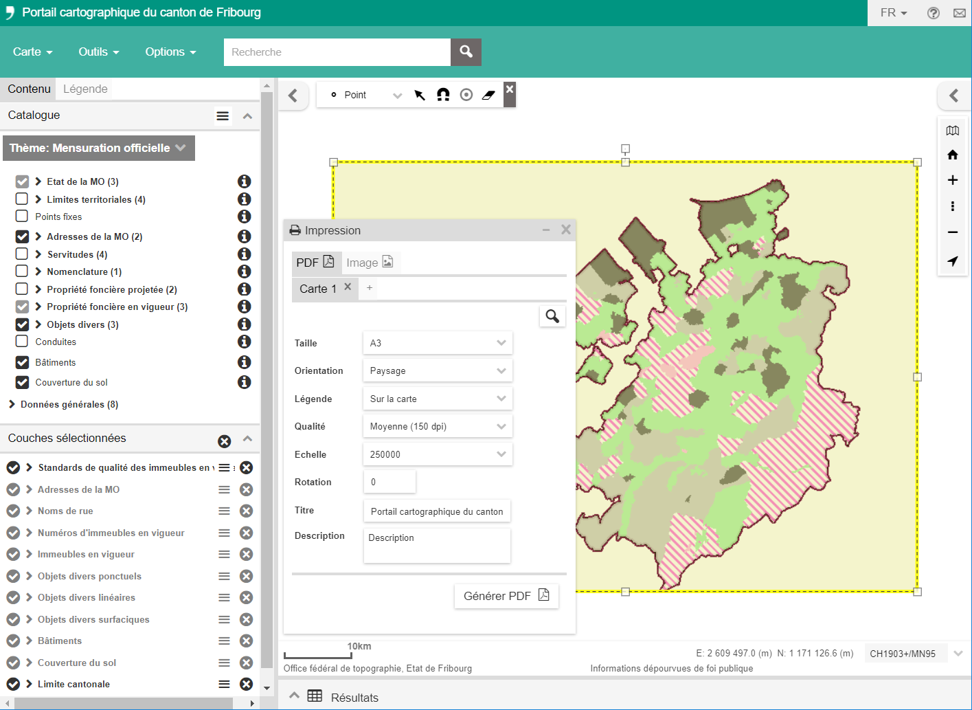 Applications Cartographiques | État De Fribourg