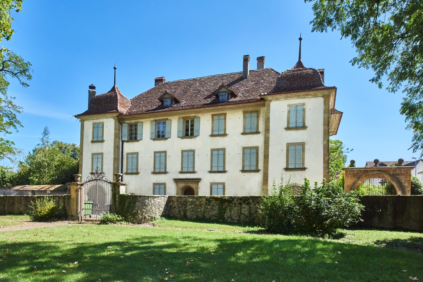 Das Schloss Muntelier