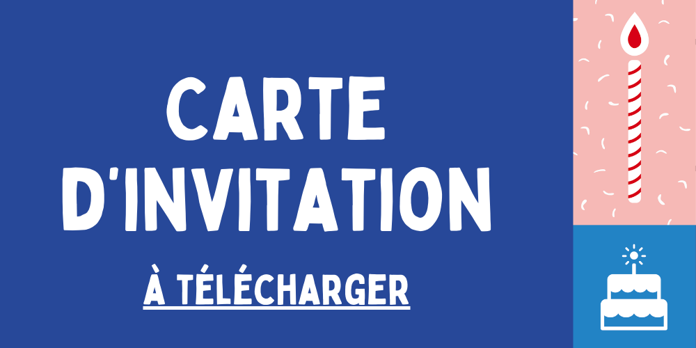 Carte d'invitation - carré site