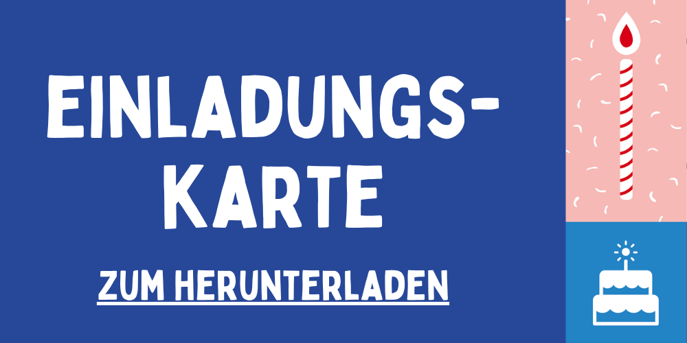 Einladungskarte - Geburtstag NHMF