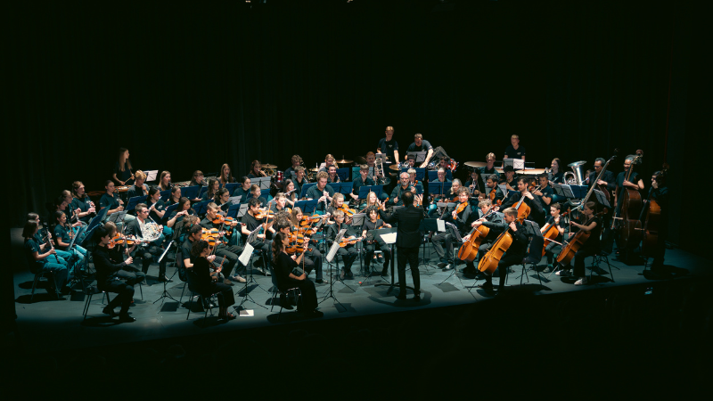 Orchestre des élèves à Fribourg 