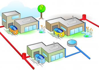 Entwässerung im Siedlungsraum