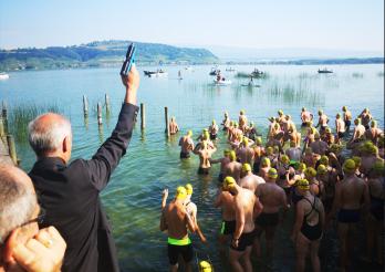 Traversée du lac de Morat 