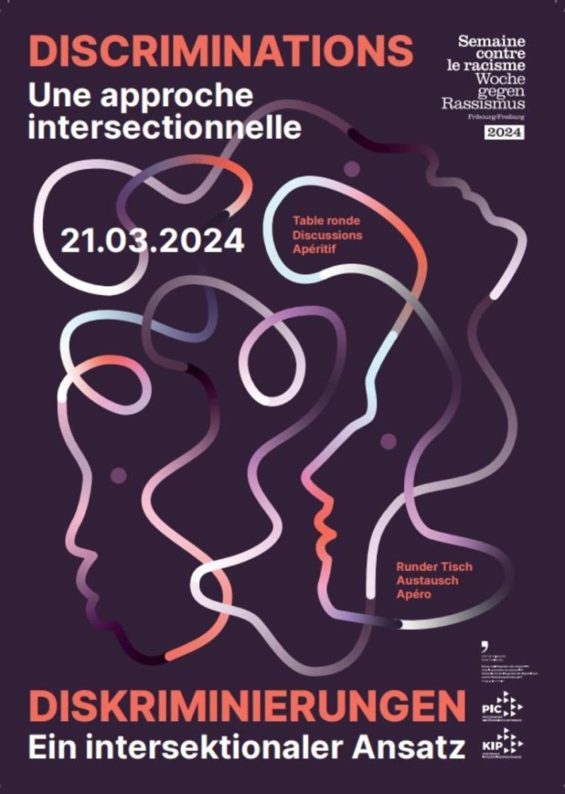 Soirée du 21 mars 2024: table ronde intersectionnalité