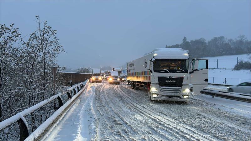 Perturbations en raison de neige sur A12