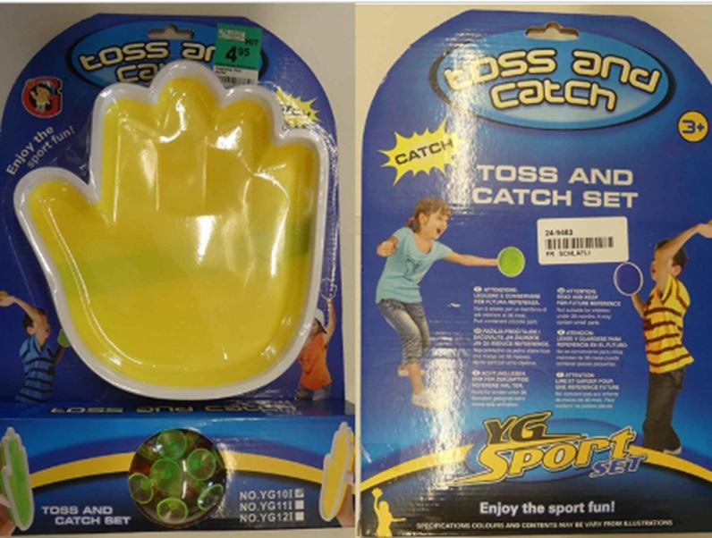 Jeu de balle TOSS vendu chez OTTO'S